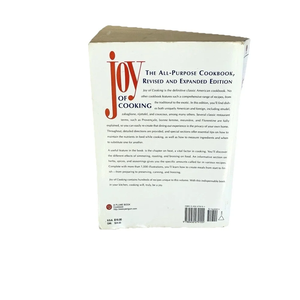 Joy of Cooking The All-Purpose Cookbook by Marion Rombauer Becker and Irma S.‎